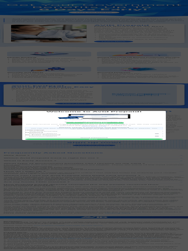 Avid Prepaid Digital Banking at Its Best PDF