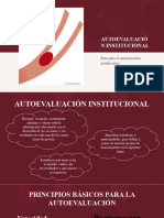 Autoevaluación Institucional