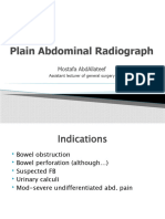 Plain Abdominal Radiograph