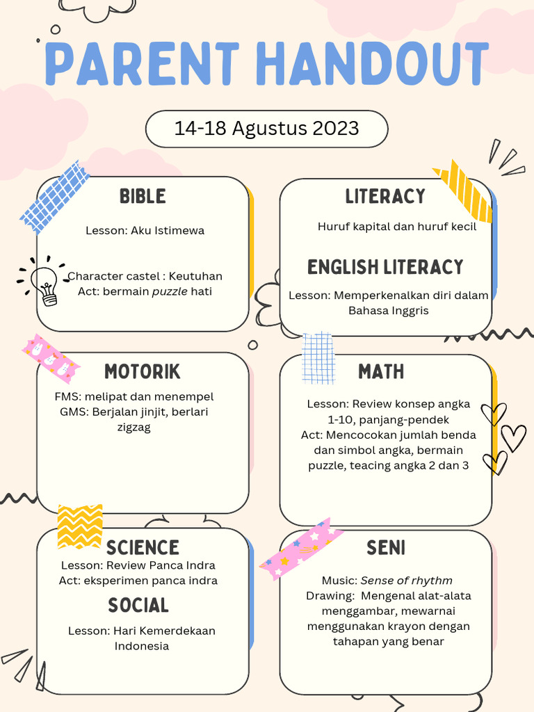 Parent Handout-1 | PDF