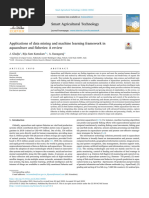 Applications of Data Mining and Machine Learning Framework in Aquaculture and Fisheries - A Review