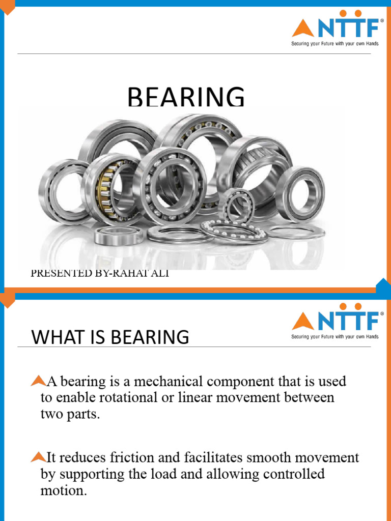 Understanding Bearings: Function & Purpose | PDF