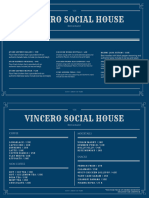 Vincero New Menu Book