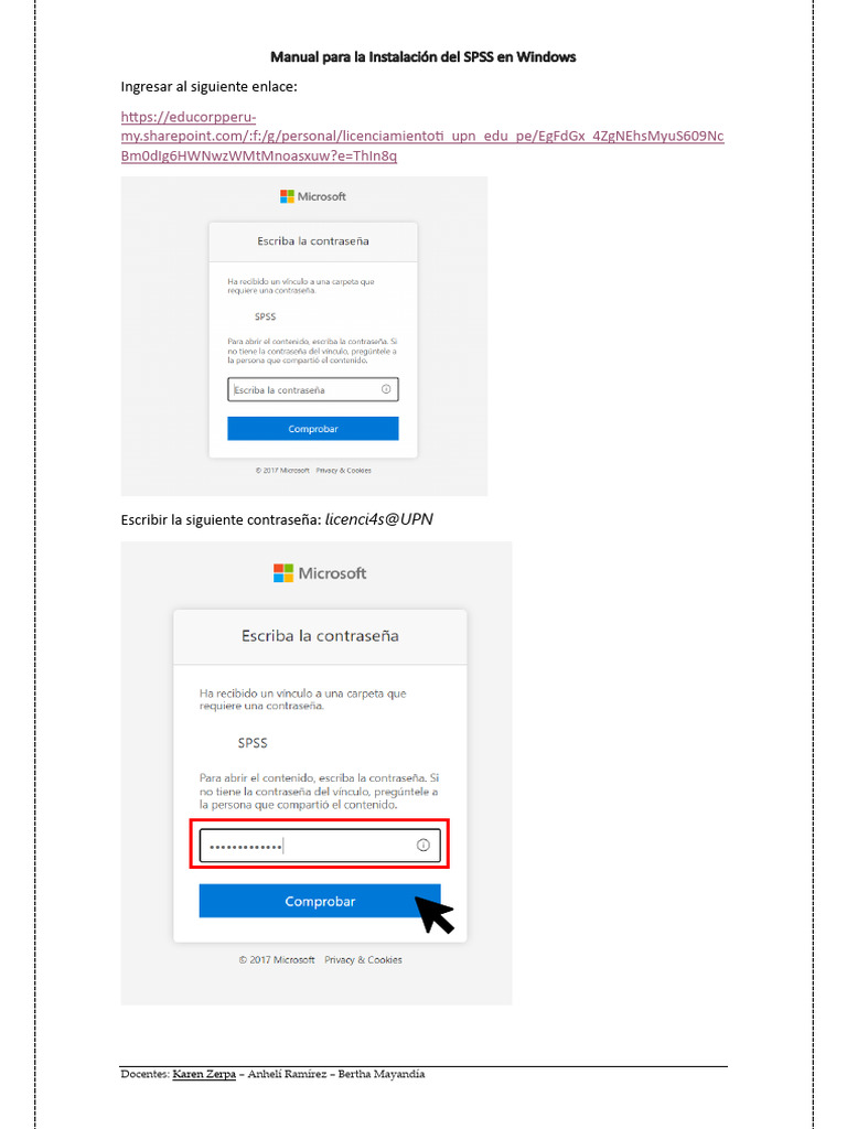 Manual para instalar spss 2023 pdf