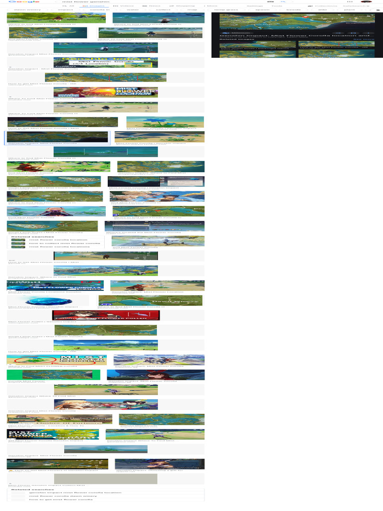 Mist Flower Genshin Google Search PDF Flowers Petal