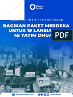 Proposal Paket Merdeka Yatim Dhuafa