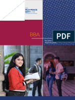 BBA Brochure