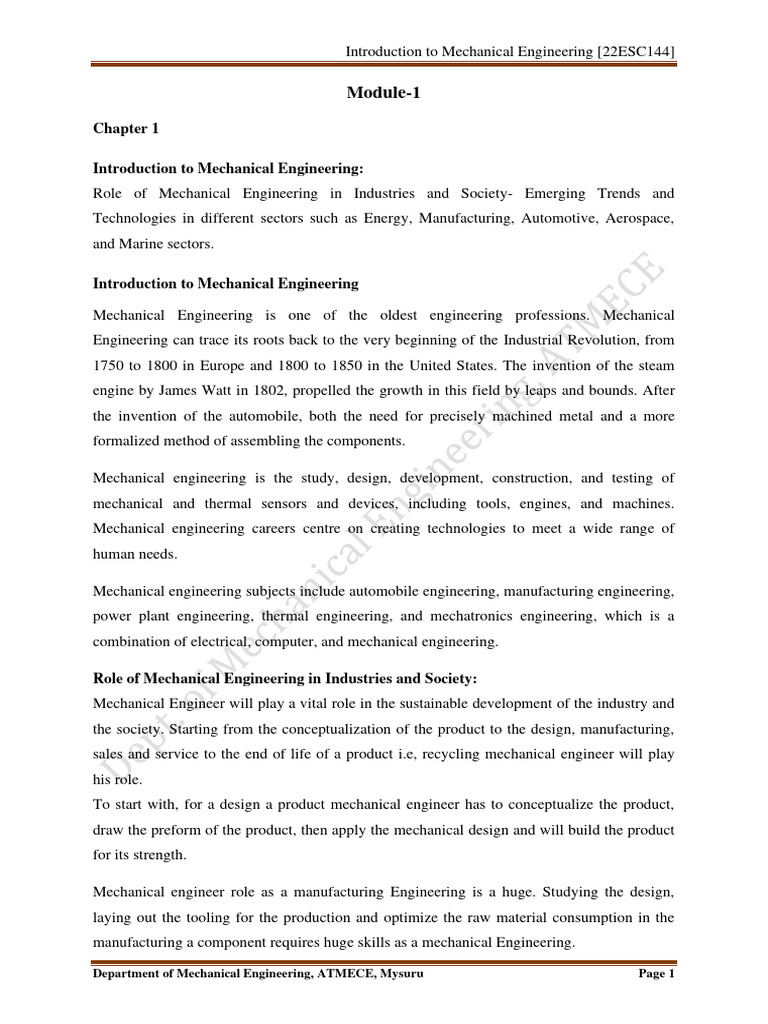 Module 1 - Updated - Introduction | PDF