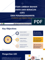 Sosialisasi Penanganan B3