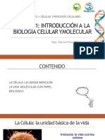 Sesión 1 Introducción A La Biología Celular y Molecular