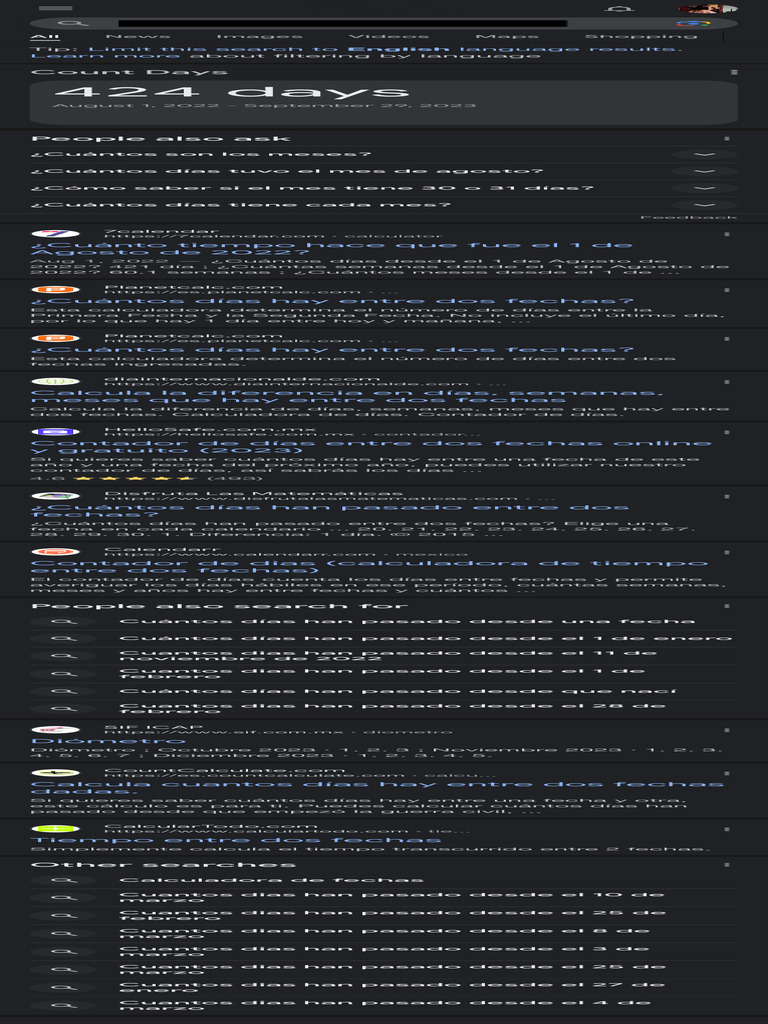 Cuantos Dias Han Pasado Desde El 1 de Agosto Del 2022 Google Search PDF