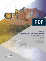 Module 4 Communication For General Purposes