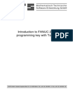 introduction to fanuc 21im programming key with topmill