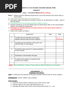 CSEC Physics Investigative Project Example | PDF | Slope