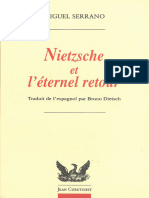Serrano Miguel - Nietzsche Et l'Éternel Retour