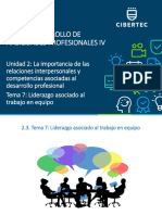 PPT Unidad 02 Tema 07 2022 04 Desarrollo de Hab Profesionales IV (SP4378) PDF
