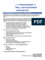 TEMA 1 Periodismo y Pandemia, Reflexiones Urgentes