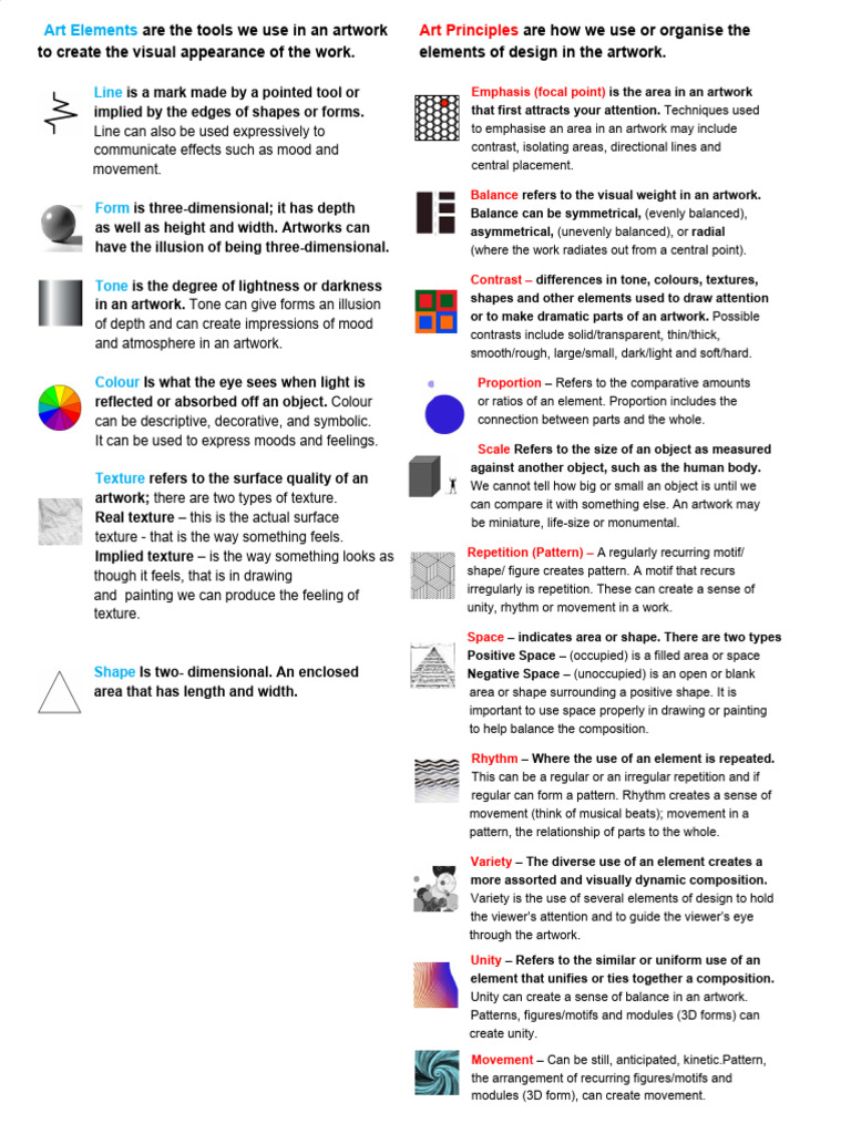 Art Elements & Principles PDF