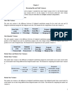 Detailed Variance Analysis