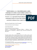 Sumision Quimica Versus Vulnerabilidad q