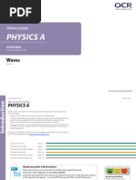 OCR As and A Level Physics A Delivery Guide - Waves