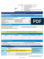 Cigna Global Claim Form