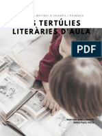 Les Tertúlies Literàries D'Aula: Guia Per A Mestres D'Infantil I Primària