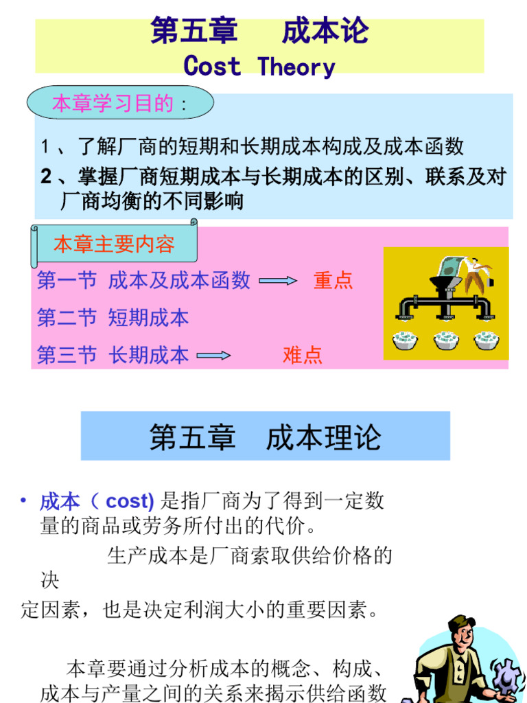 第五章成本论| PDF