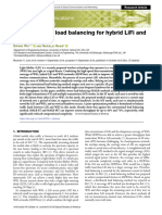 Mobility-Aware Load Balancing For Hybrid LiFi and WiFi Networks
