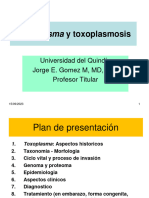 Toxoplasma Generalidades Pregrado