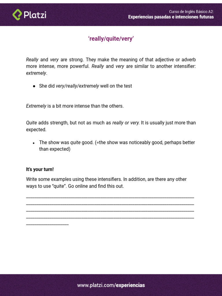 Really Quite Very | PDF | Career & Growth | Language Arts & Discipline