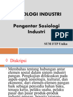 Pengantar Sosiologi Industri