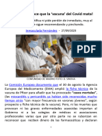 Fernández, I. - Europa Reconoce Que La Vacuna Covid Mata! (27-09-23) (5P)