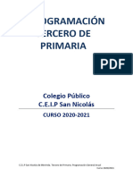 Programación 3º 2020 2021