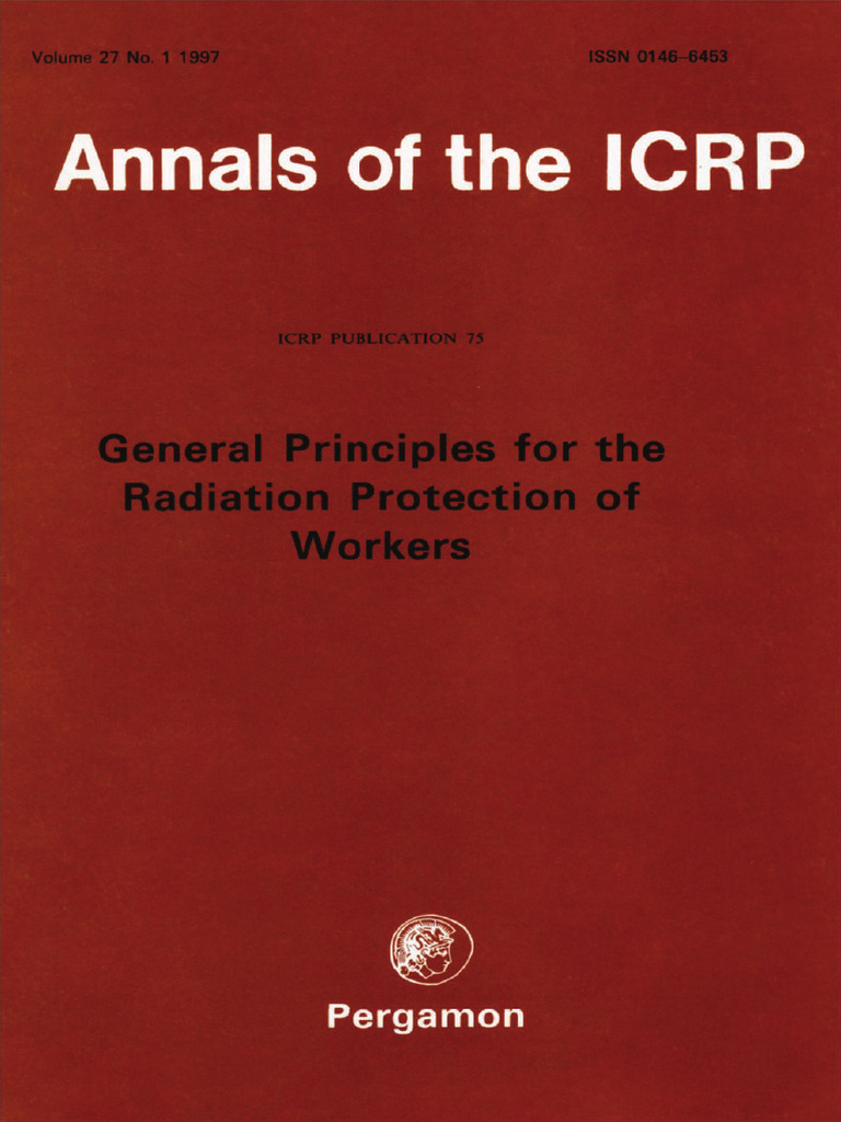 General Principles For The Radiation Protection of Workers | PDF ...