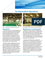 Buildings For Aquaculture Operations