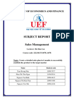 (Final Report) - (Sales Management)