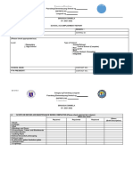 BS Form 7 School Accomplishment Report