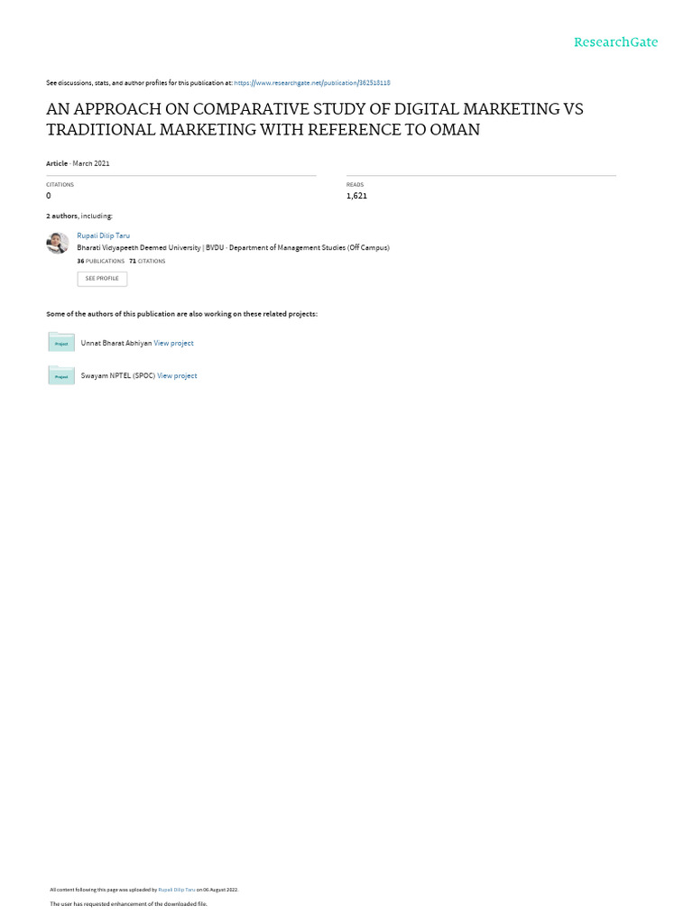 an-approach-on-comparative-study-of-digital-marketing-vs-traditional