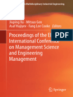 Proceedings of The Eleventh International Conference On Management Science and Engineering Management
