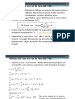 Análise de Investimentos Aula 9