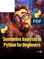 Sentiment Analysis in Python For Beginners