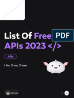 Apis 2023 Free