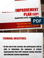 Jalagpas, Harlene E. - School Improvement Plan