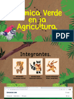 Presentacion (169) Animales y Naturaleza Ilustrado Café y Verde