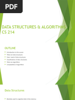 BSIT F21 DS & Algo Lecture 1