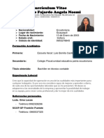 Curriculum NOEMI ANDRADE