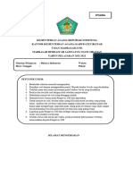 Soal Bahasa Indonesia Um 2022