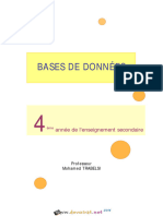 Cours - Bases de données - Ch1 Notion de base de données - Bac SI (2015-2016)  Mr Mohamed TRABELSI (1) (1)