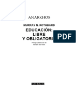 Educacion Libre y Obligatoria - Murray Rothbard